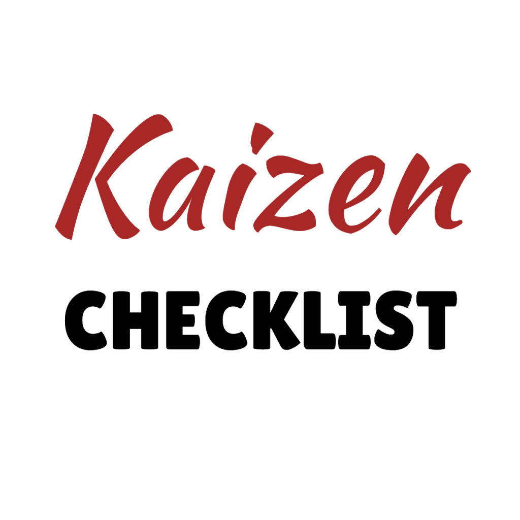 Kaizen System Checklist
