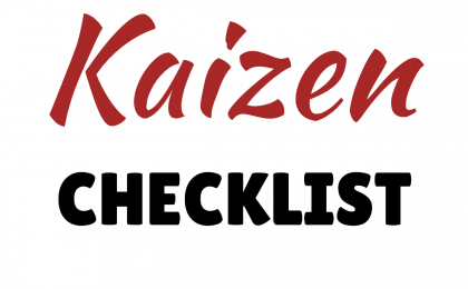 Kaizen System Checklist
